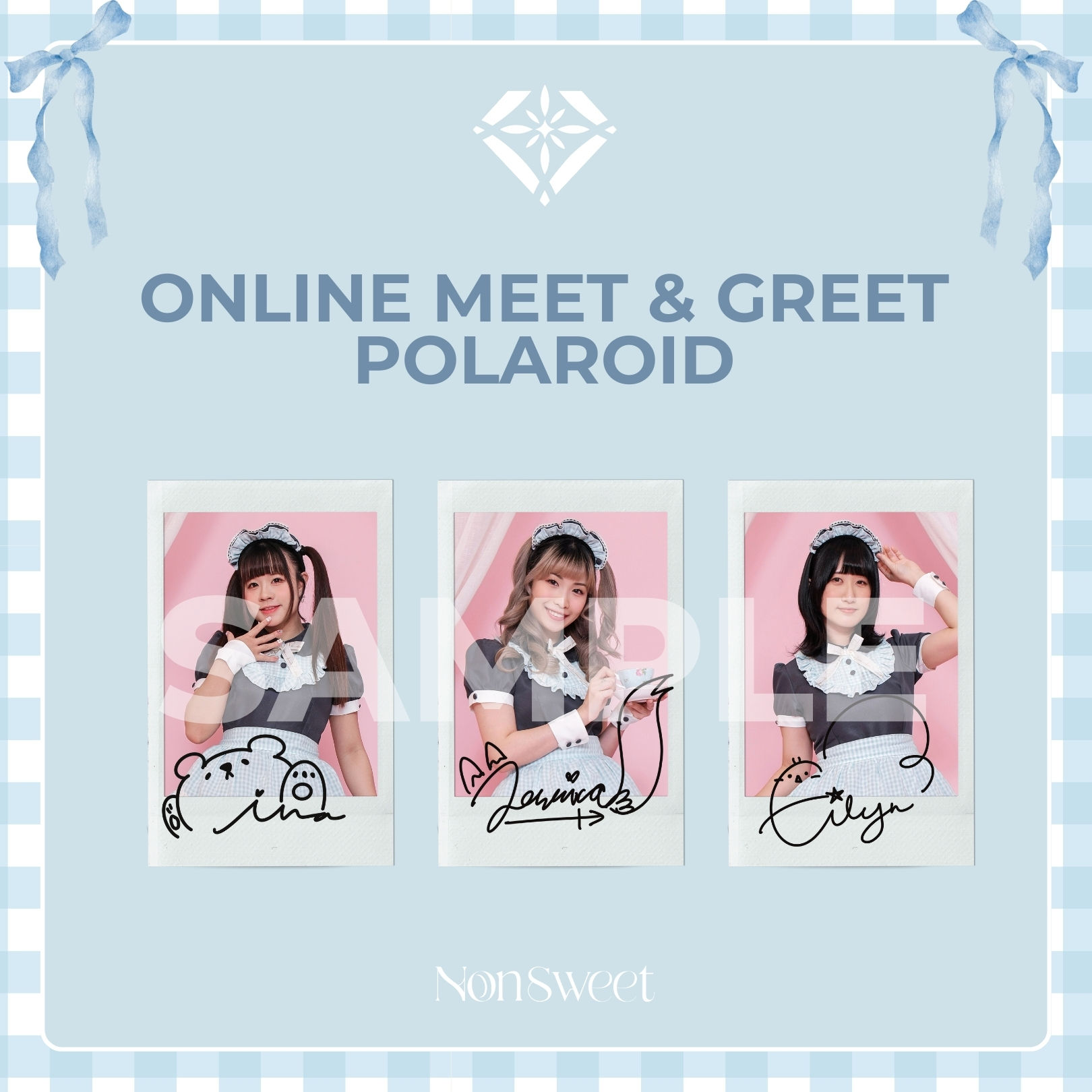 Online Meet & Greet Polaroid