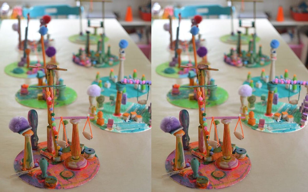 Whimsical Mini Worlds – 3D Sculpture Play
