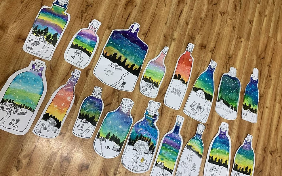 School Holiday Workshop: Galaxy in a Bottle