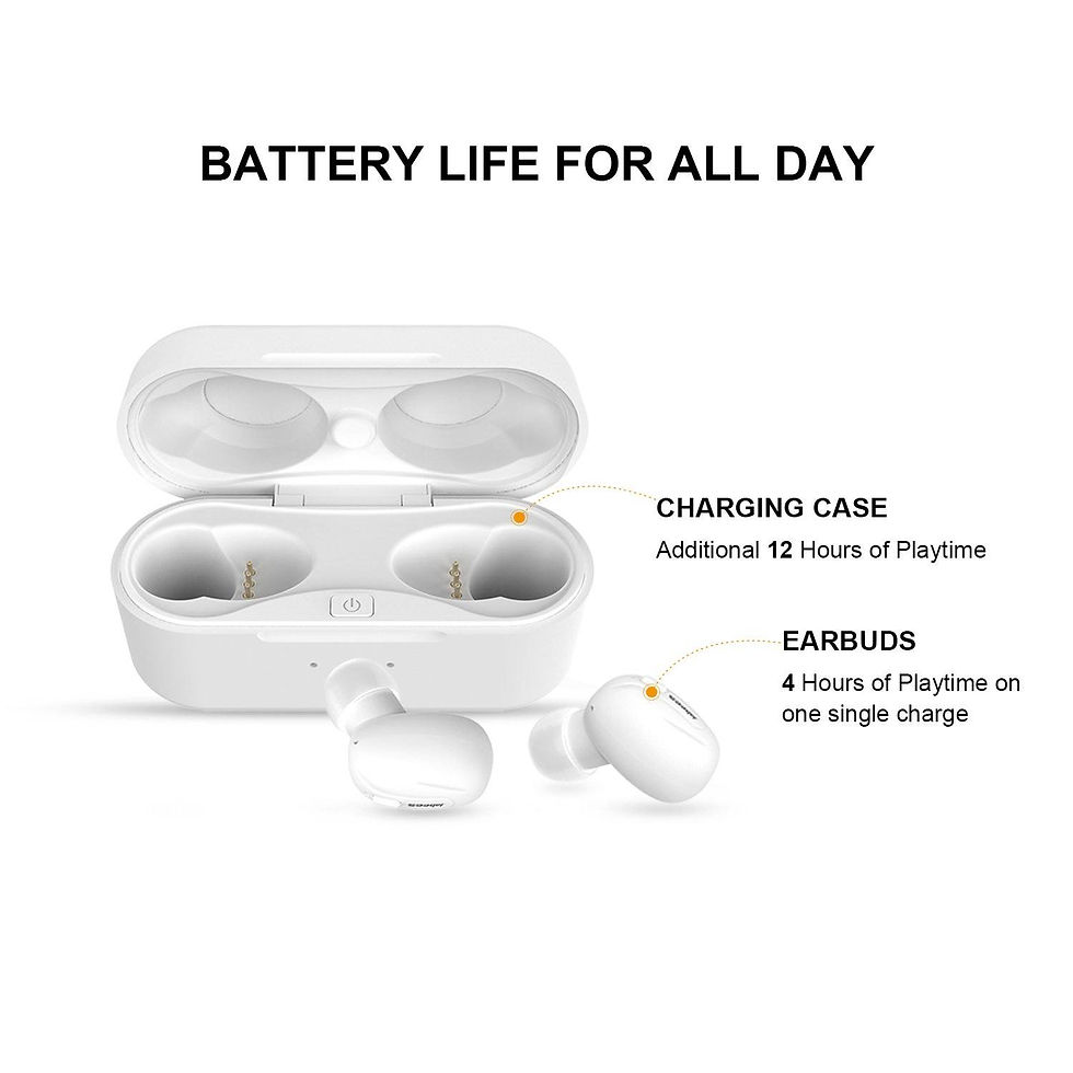 縮圖：Beeing - 尖端真無線耳機，配備支援 Qi 的無線充電盒