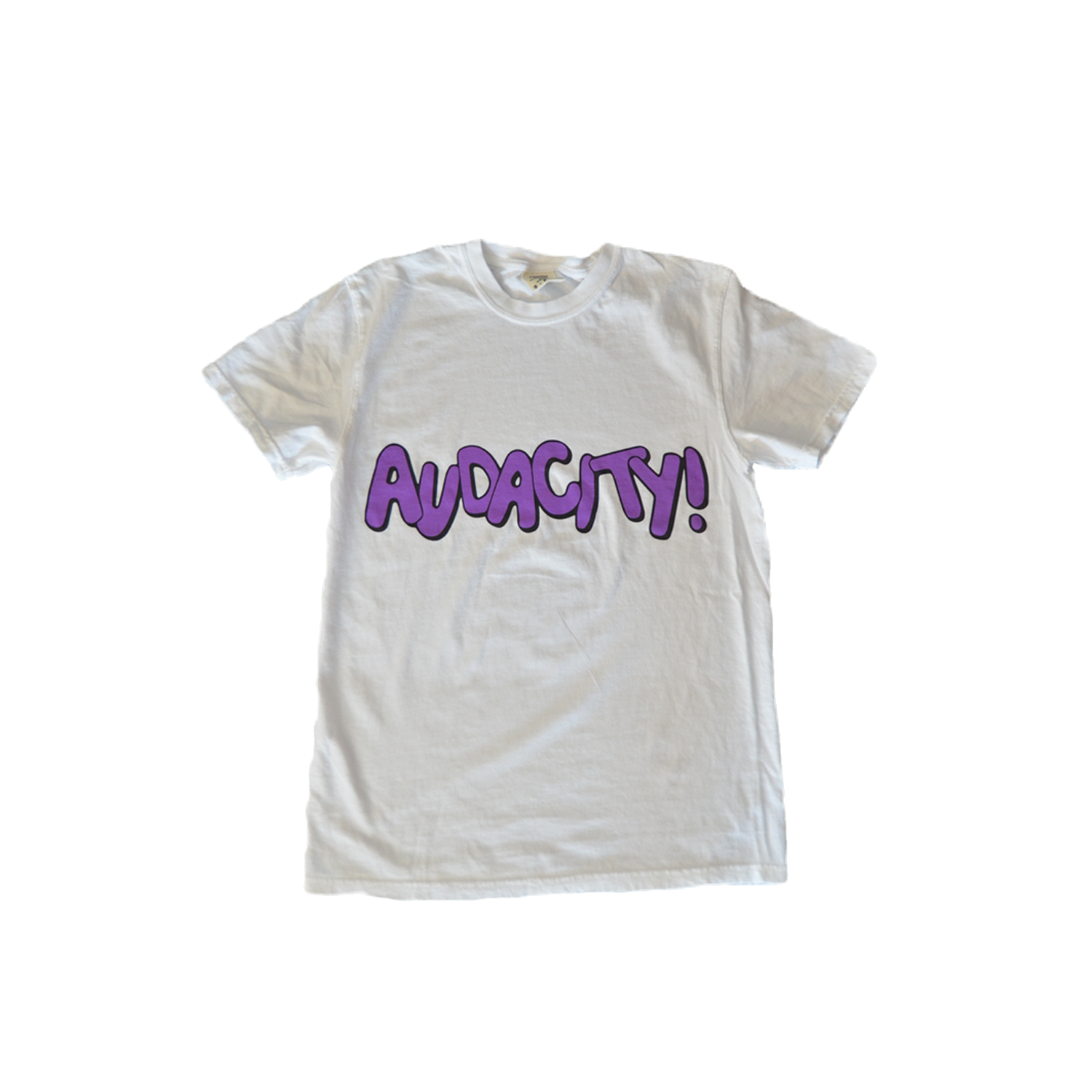 PURPLE LOGO TEE