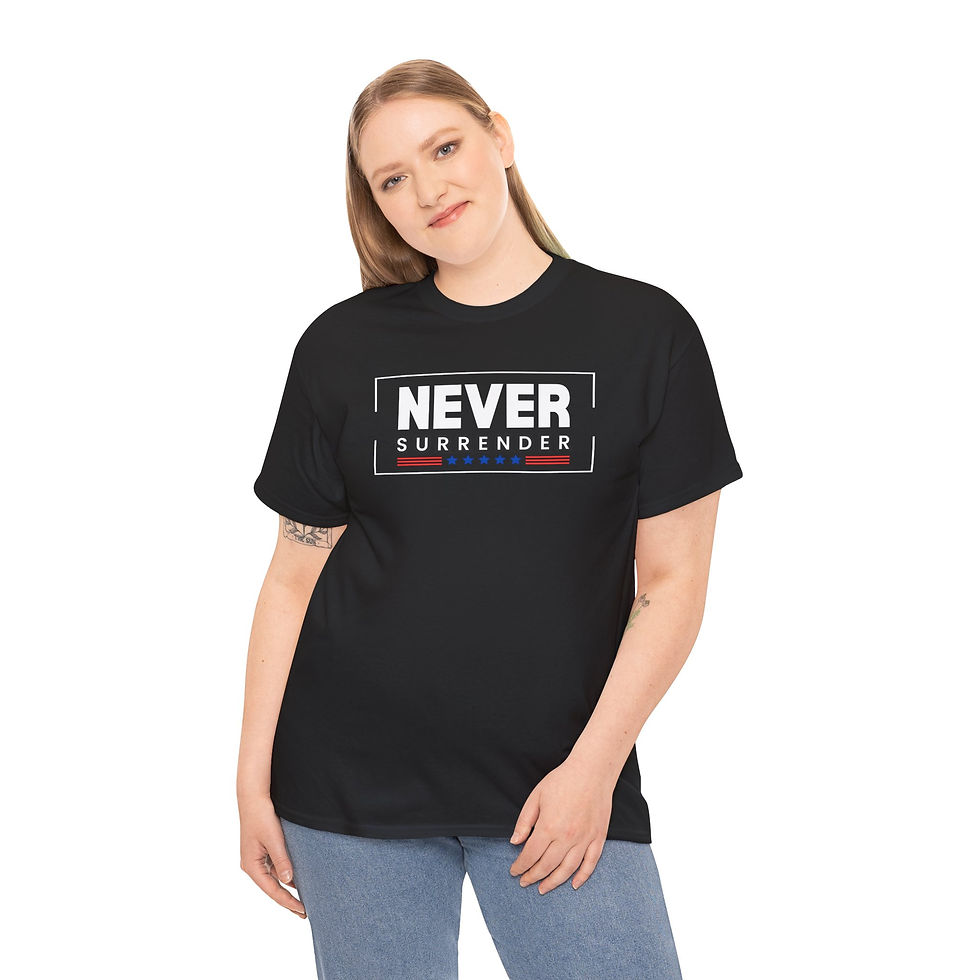 Thumbnail: Never Surrender Tee
