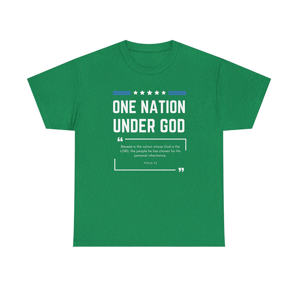Thumbnail: One Nation, Under God | Psalm 33 Tee