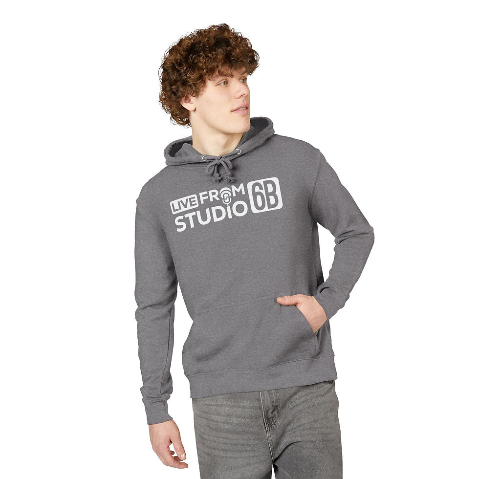 Thumbnail: Live from Studio 6B Unisex French Terry Hoodie | Cozy Lounge Wear