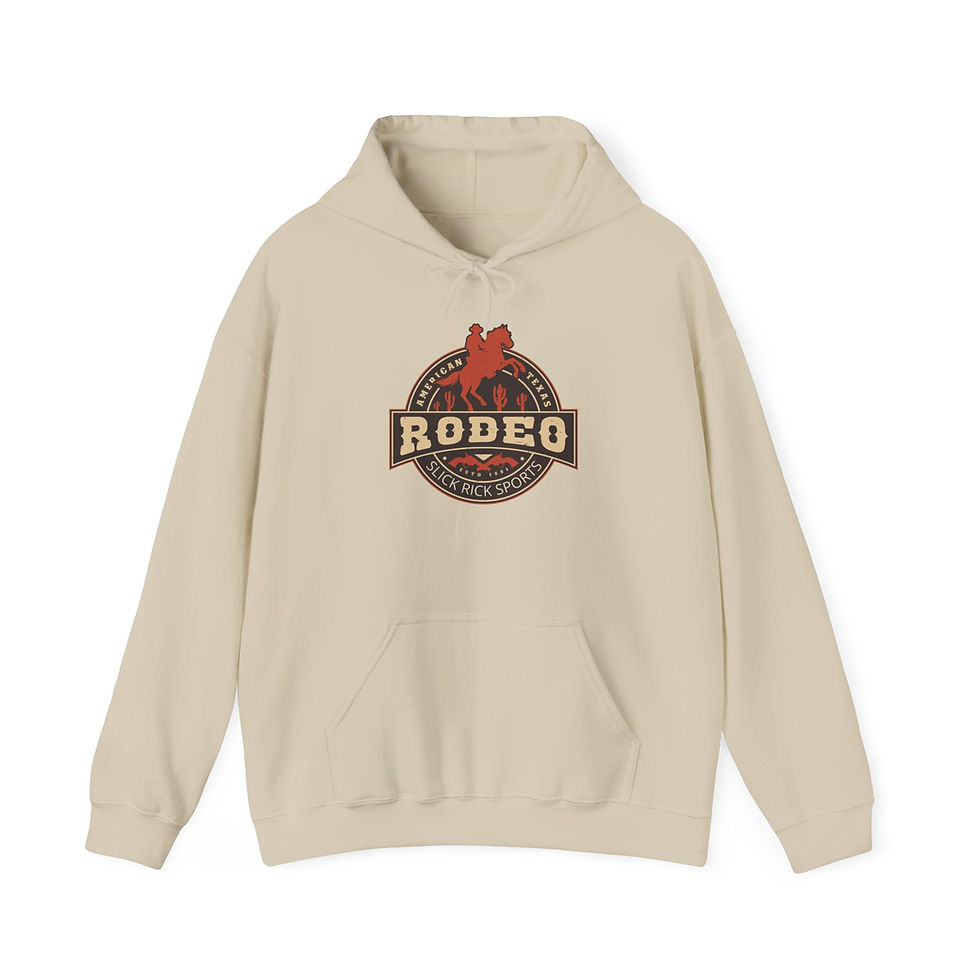 Thumbnail: Slick Rick Sports Rodeo Cowboy Hoodie