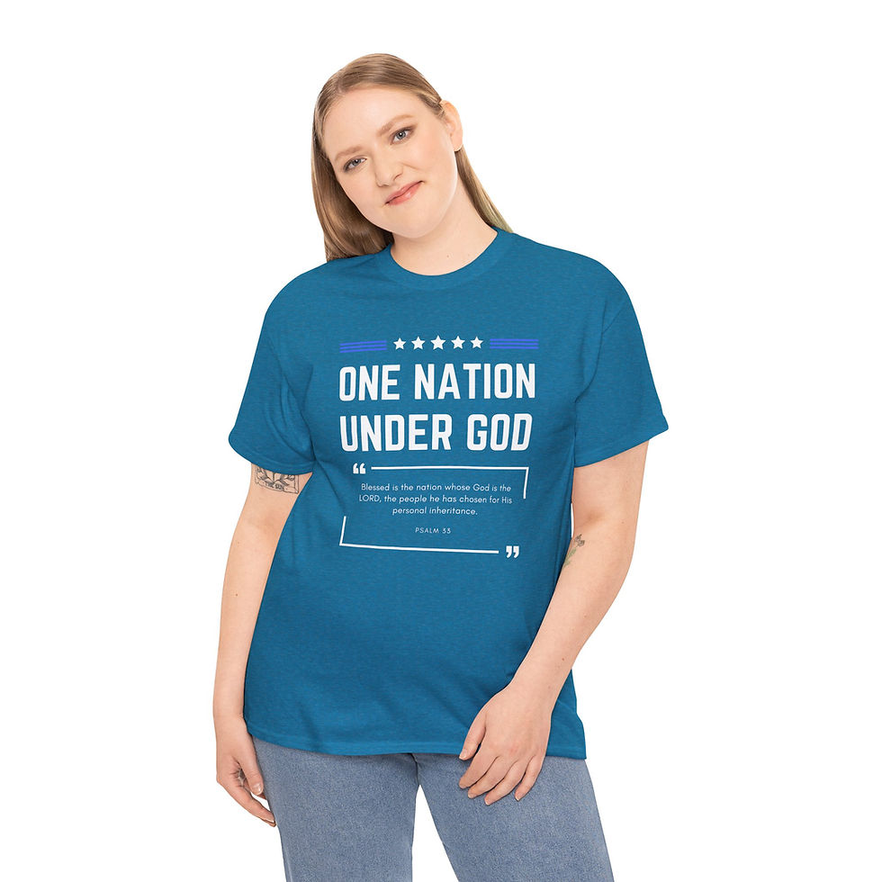 Thumbnail: One Nation, Under God | Psalm 33 Tee