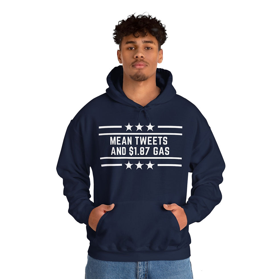 Thumbnail: Mean Tweets Hooded Sweatshirt
