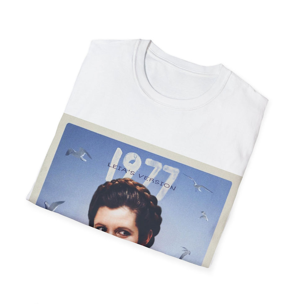 Thumbnail: Leias Version 1977 Tee - From Alderaan in a Galaxy Far, Far Away
