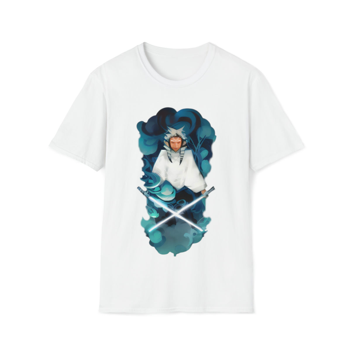 Ahsoka the White Tee - Star Wars Inspired Art, Ahsoka Tano Tribute