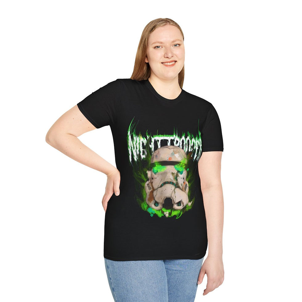 Thumbnail: Nighttrooper Tee - Undead Stormtroopers Revived, Star Wars Zombie Shirt