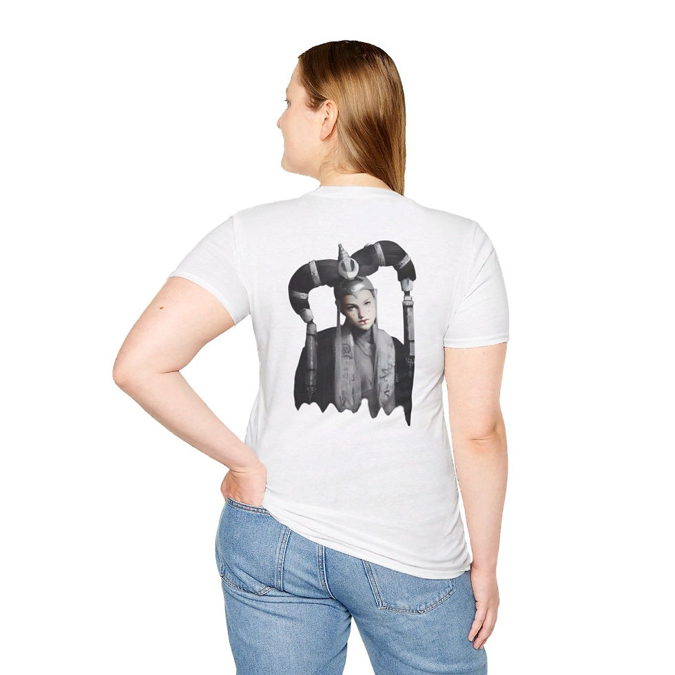 Thumbnail: The Queen Black and White T-Shirt