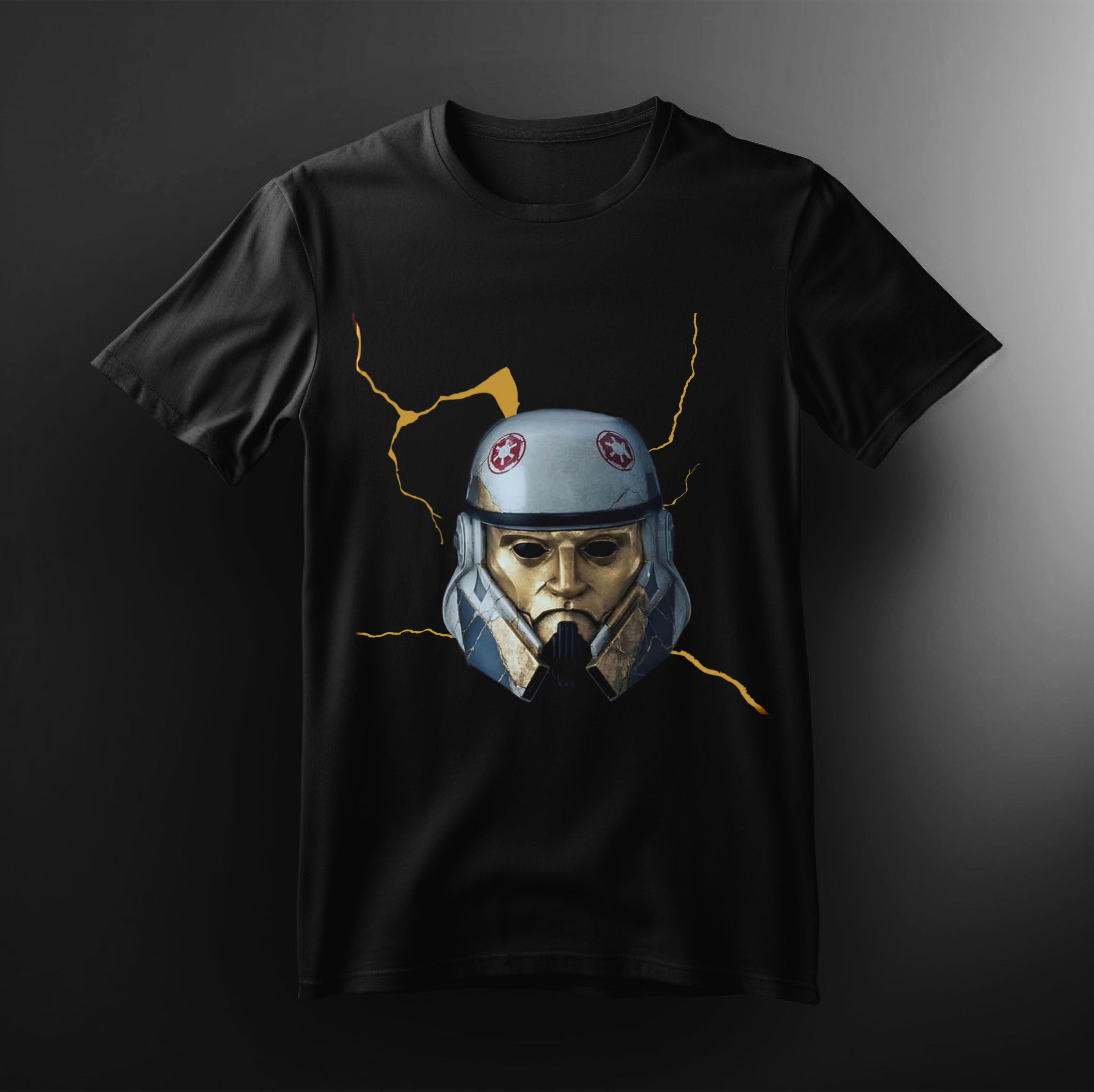 Captain Enoch Resurgence Tee - Imperial Gold Edition 100% Cotton