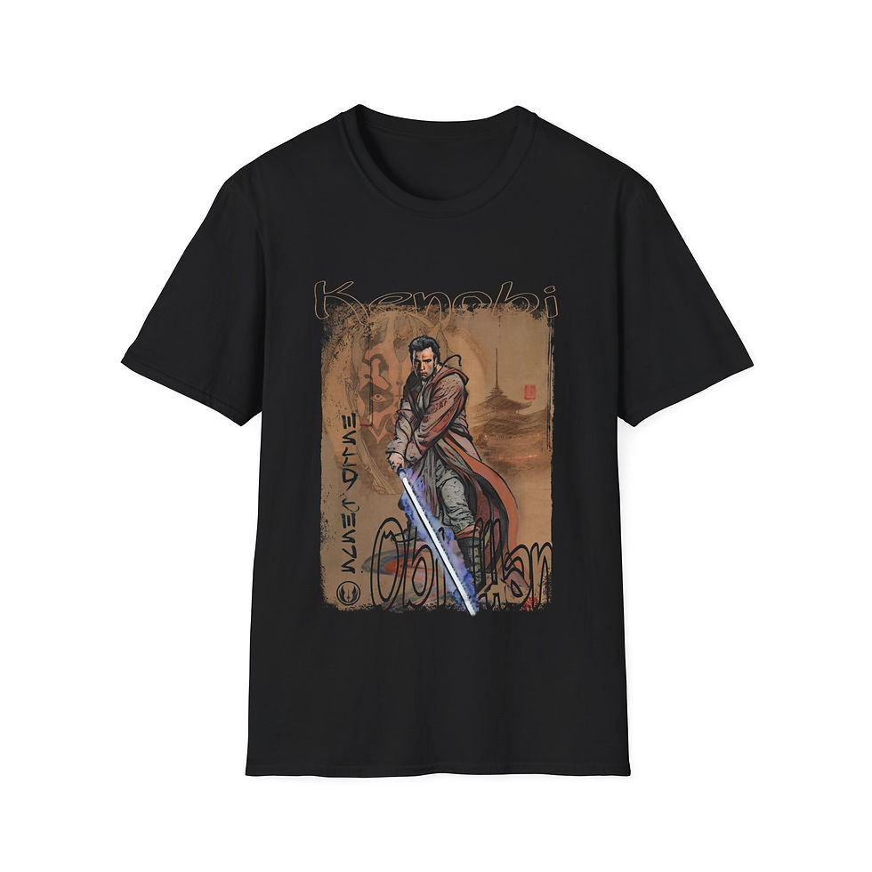 Thumbnail: Samurai Inspired T-Shirt - Obi Wan Kenobi Art