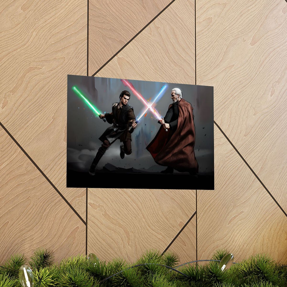 Thumbnail: Anakin vs. Dooku Poster