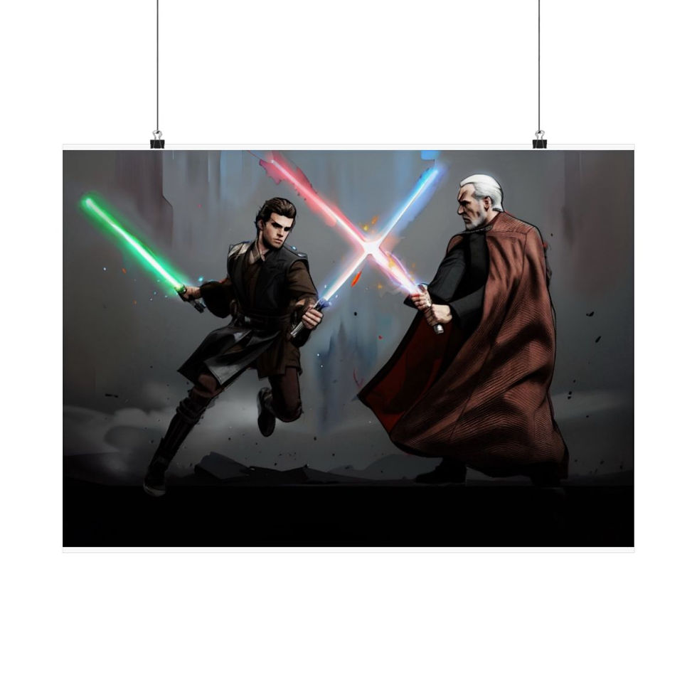 Thumbnail: Anakin vs. Dooku Poster