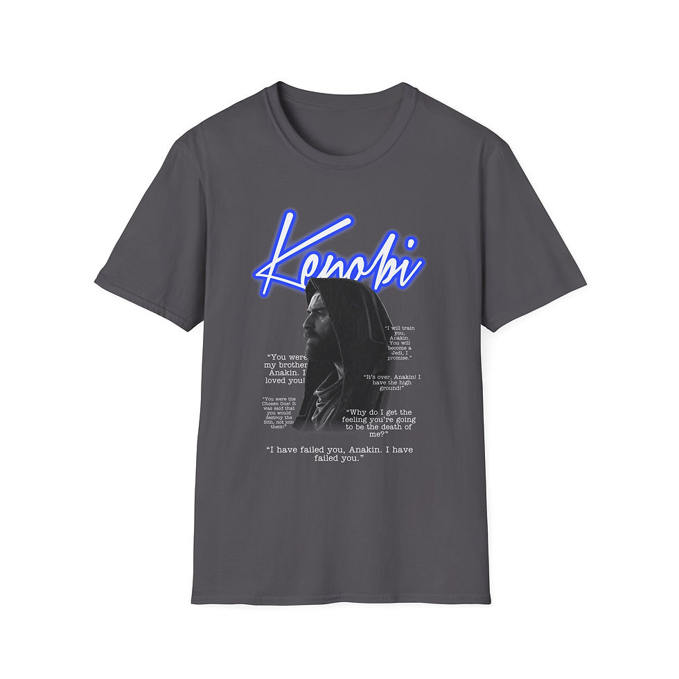 Kenobi Quotes T-Shirt