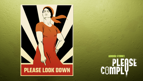 Horror Stories Please Comply Wallpaper Please Look Down