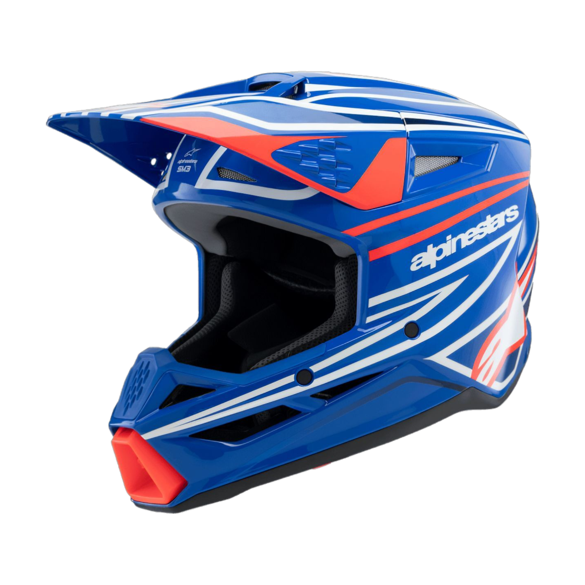 CASCO CROSS-ENDURO ALPINESTARS S-M3 YOUTH WURX