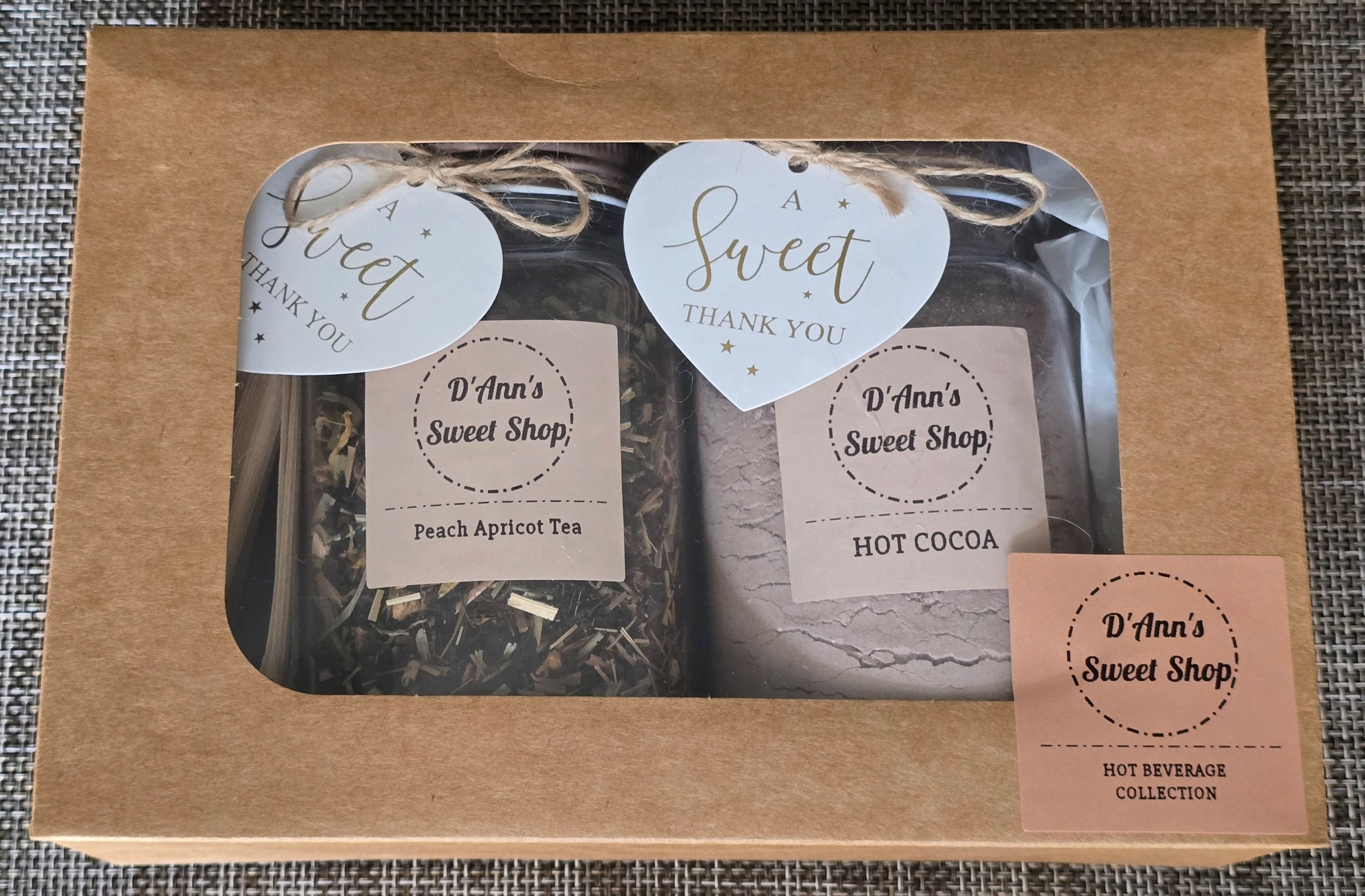 NEW - 2 item Gift Box Hot Beverage Collection