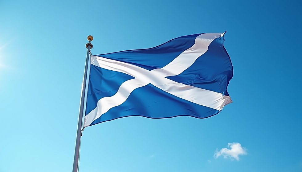 Unveiling the History of Scotland's Saltire: The Oldest National Flag