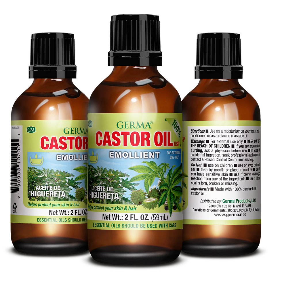 112-50 Germa® Castor Oil (Higuereta) - 2oz