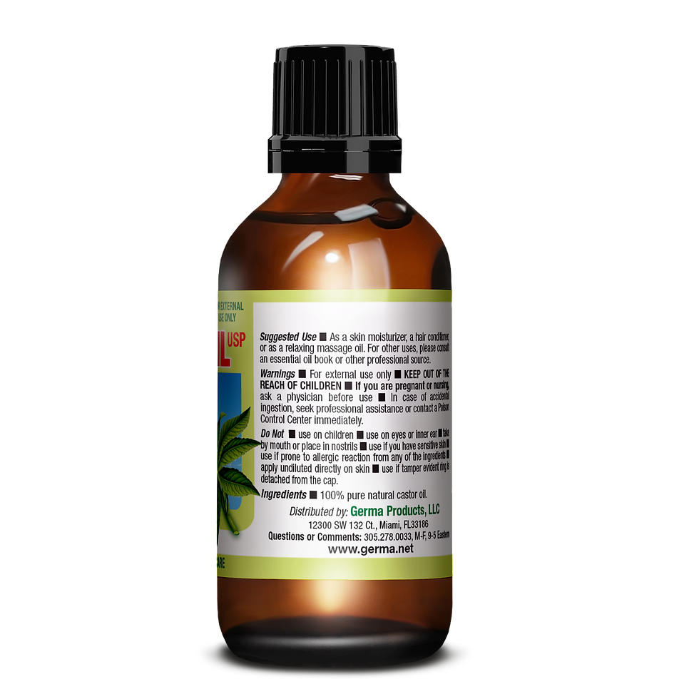 Thumbnail: 112-50  Germa® Castor Oil (Higuereta) - 2oz