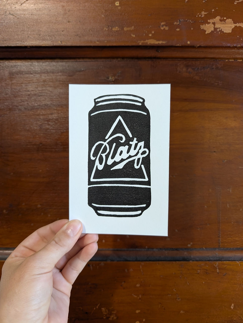 Thumbnail: "Blatz Can" Beer Print