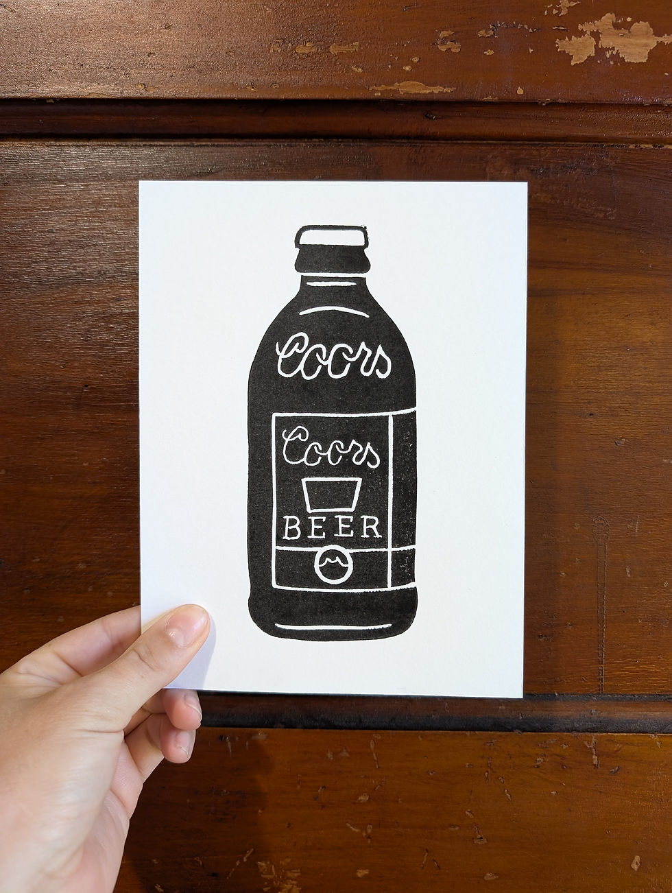 Thumbnail: "Coors Banquet Stubby" Beer Print