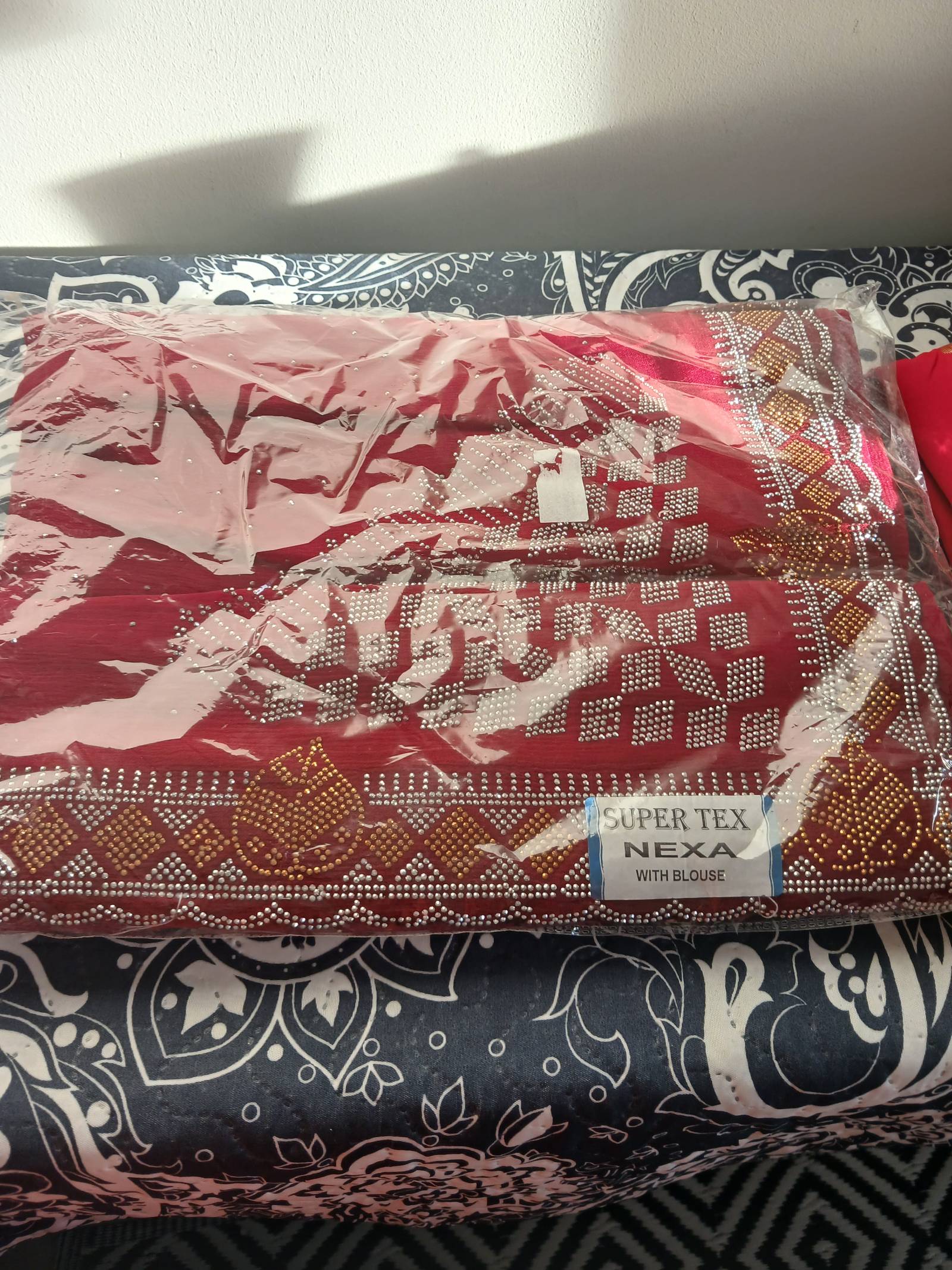 Sari indien Super Tex Nexa avec blouse