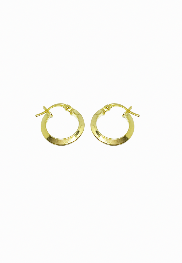 Clio 18K Gold Hoop Earrings