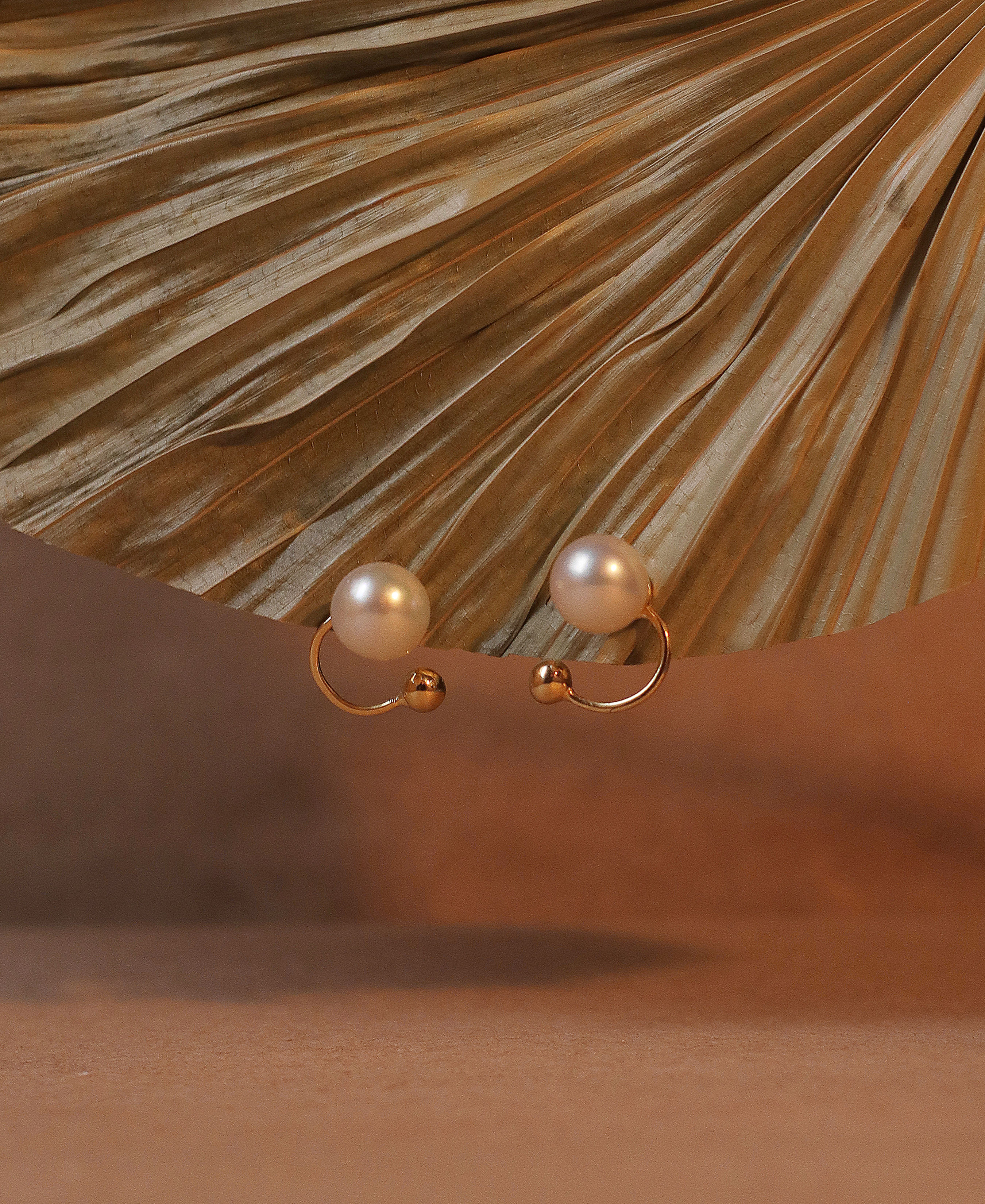 Grazia South Sea Pearl 14K Gold Earrings