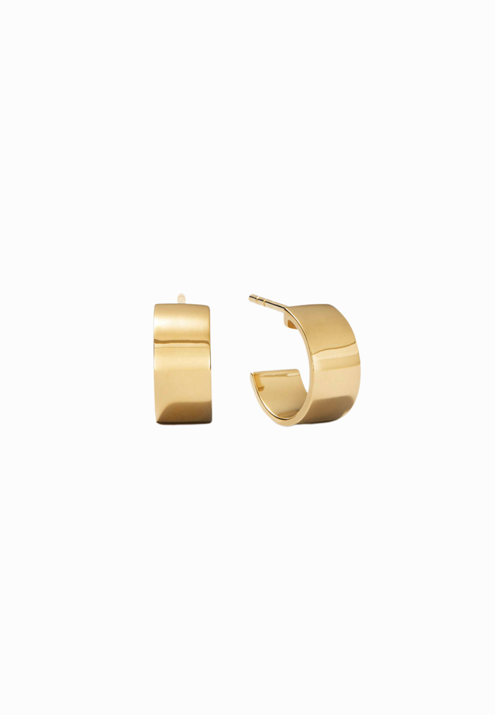 Spiccato 18K Gold Huggie Earrings