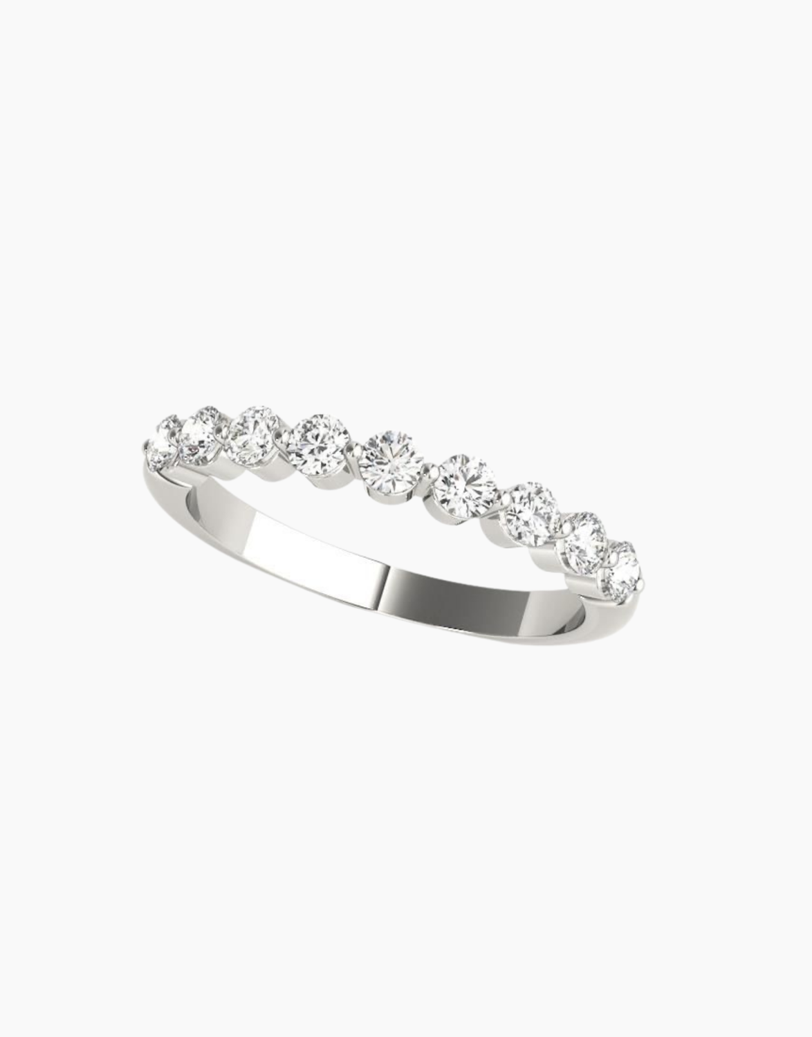 Preziosa Diamond Half Eternity Ring