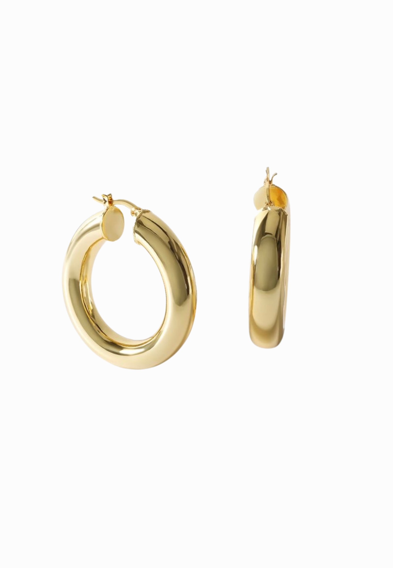 Circa 18K Gold Hoop Earrings