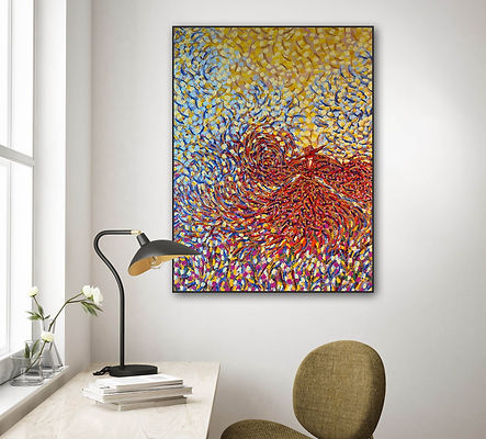 "Dancing In The Light" by Minia D at www.miniaarts.com