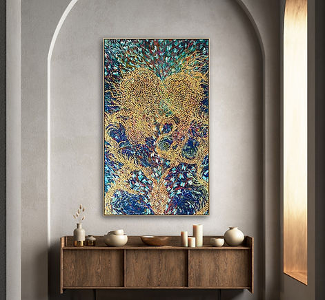 "Fusions" by Minia D at www.miniaarts.com