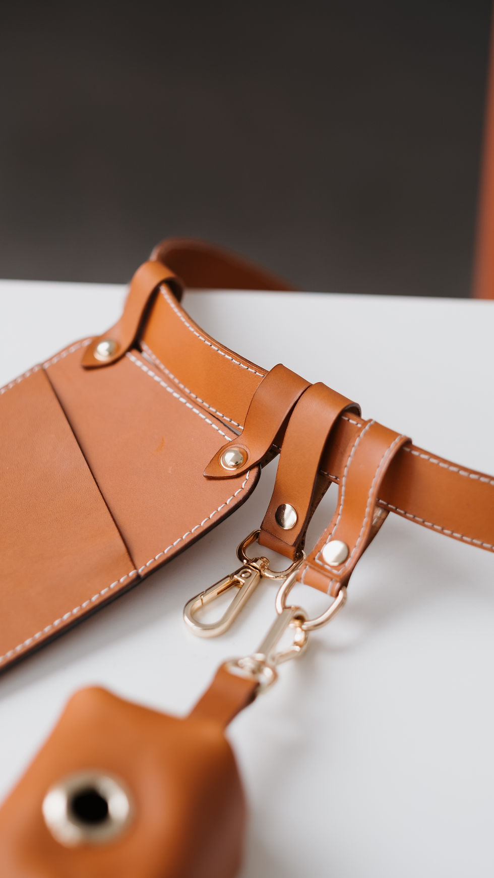 Thumbnail: Multi Bag / Dog Walking Set - Tabac