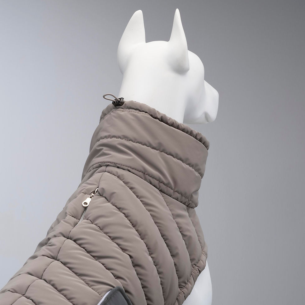 Thumbnail: Lindo Air Puff Stone Dog Coat