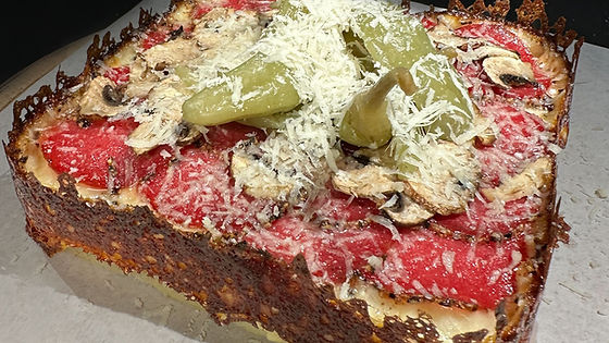 Pepper Salami Pizza - Detroit Style