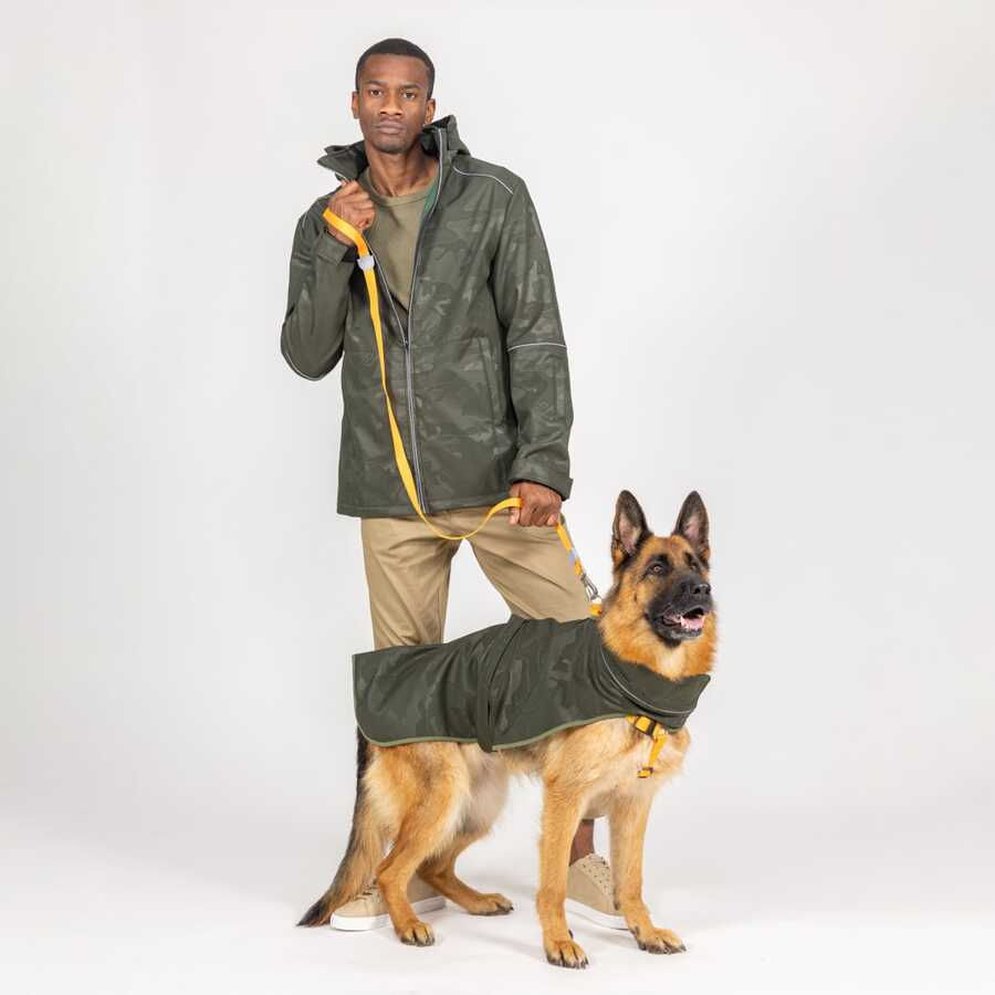 Thumbnail: Lindo Army Green Softshell Raincoat