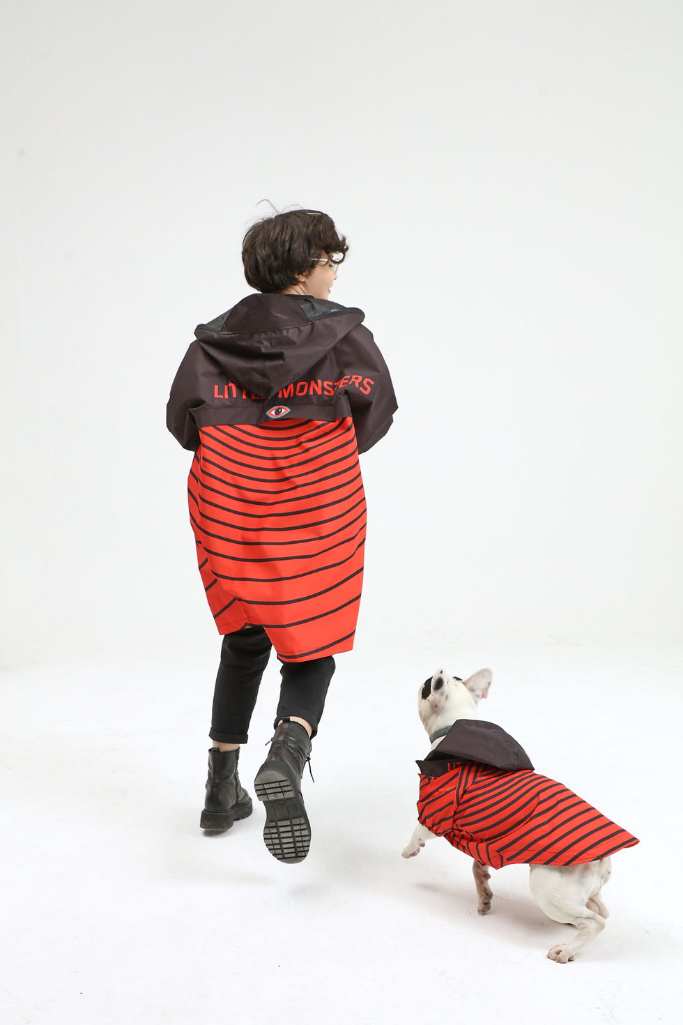 Thumbnail: Red Hypnose Human Waterproof Raincoat