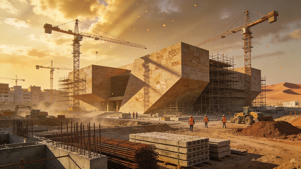 Foundations Of Culture, Contractors Mobilise For Diriyah’s Iconic Museum