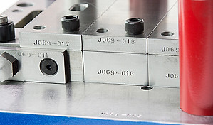 Metal stamping tool and die part numbering