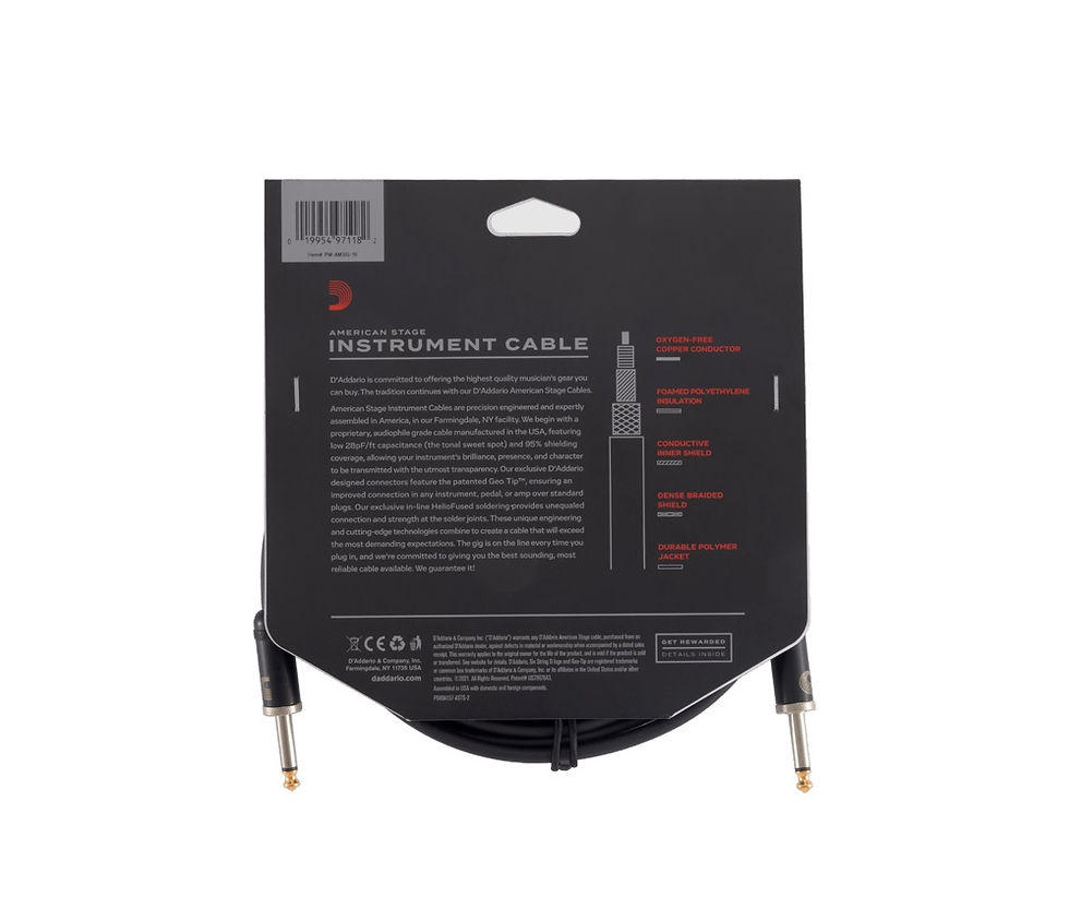 Miniatura: Daddario Cable PW-AMSG-10