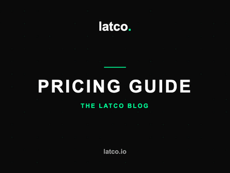 Latco blog cover reading Pricing Guide for the article on how much an outsourced SDR team costs