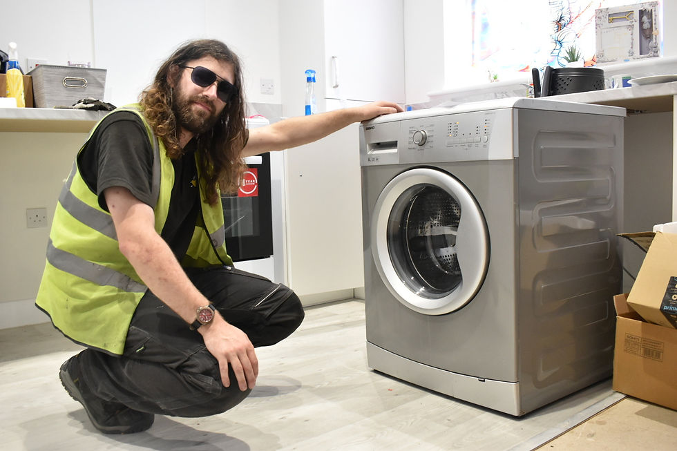 A Day in the Life of a Washing Machine at Changing Lives Together