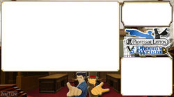 NAITEN LAYOUT Profesor Layton VS Phoenix