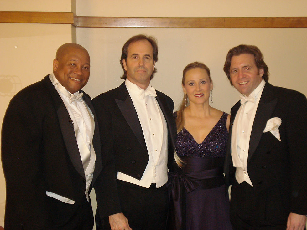 Soloists and Maestro