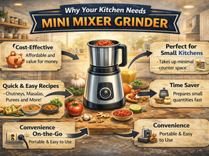 Why Your Kitchen Needs a Mini Mixer Grinder
