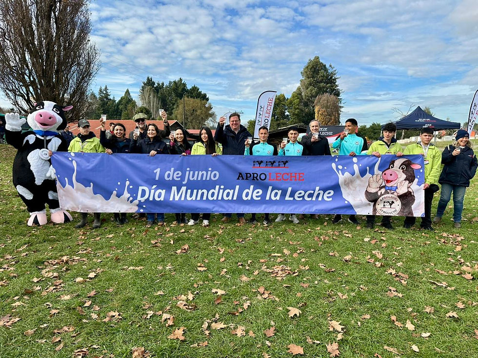 Aproleche Osorno conmemoró el Día Mundial de la Leche junto a la comunidad educativa